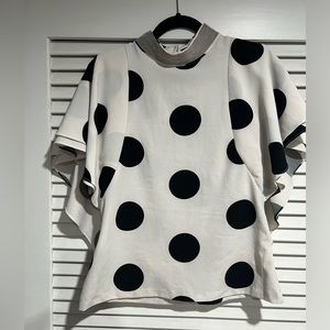 Gracia Polka dot blouse